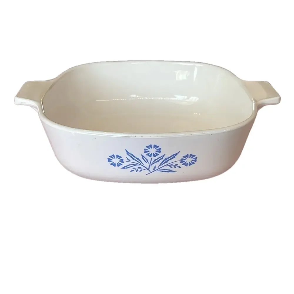 Vintage, Rare Corning Ware P-1-B 1 Qt. Square Casserole